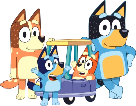 Bluey sticker 1