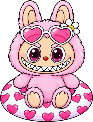 Labubu sticker 6