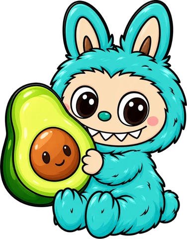 Labubu sticker 7