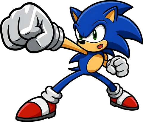 Sonic sticker 4