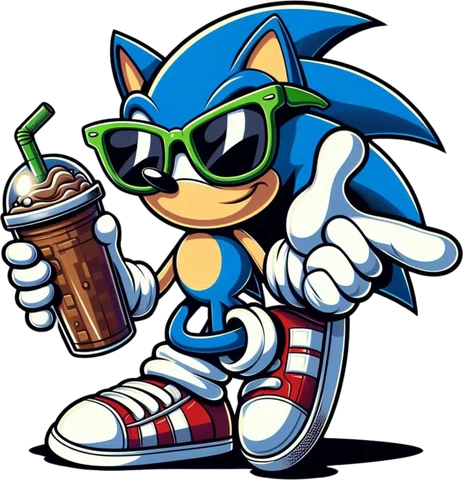 Sonic sticker 10