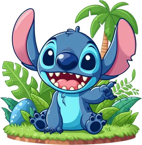 Stitch sticker 2
