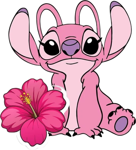 Pink Stitch sticker 6
