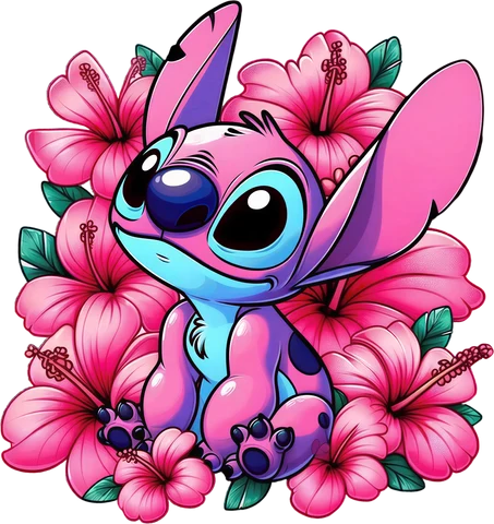 Pink Stitch sticker 8